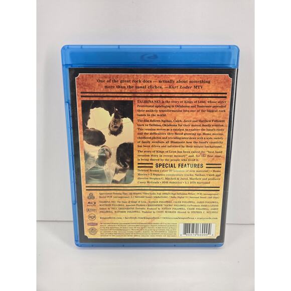 Kings of Leon Blu-Ray Talihina Sky : The Story of Kings of Leon - Picture 2 of 2